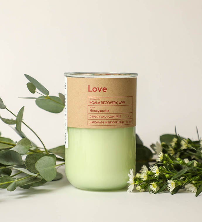 Love Candle - Gives To World Wildlife Fund